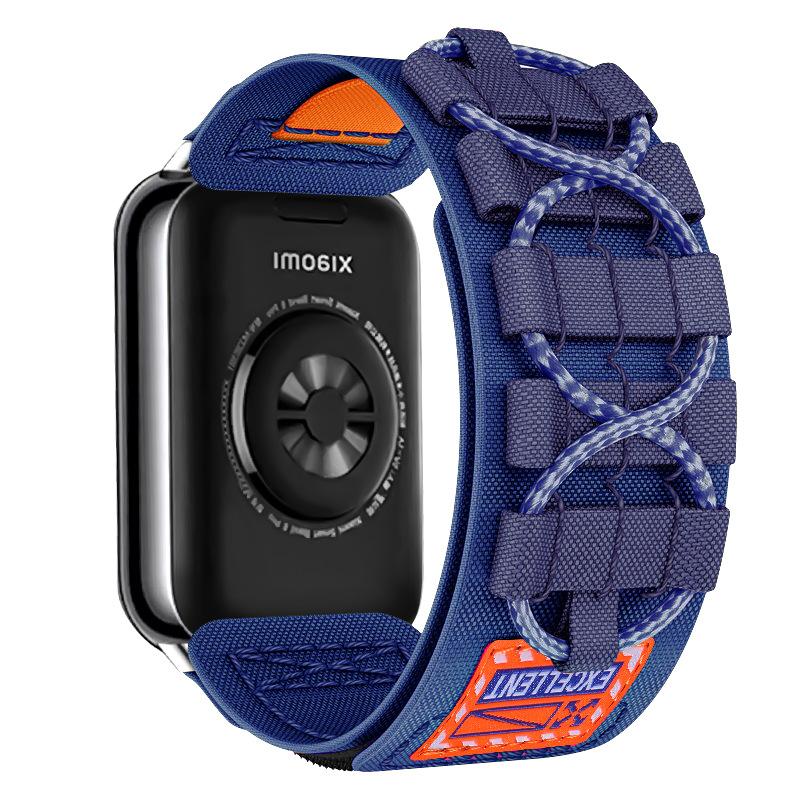 Nylon Loop Strap for Xiaomi Mi 8 Pro/Redmi Watch 4 Replacement Wristband Braided Sport Belt Men Women Watchband Quick Release