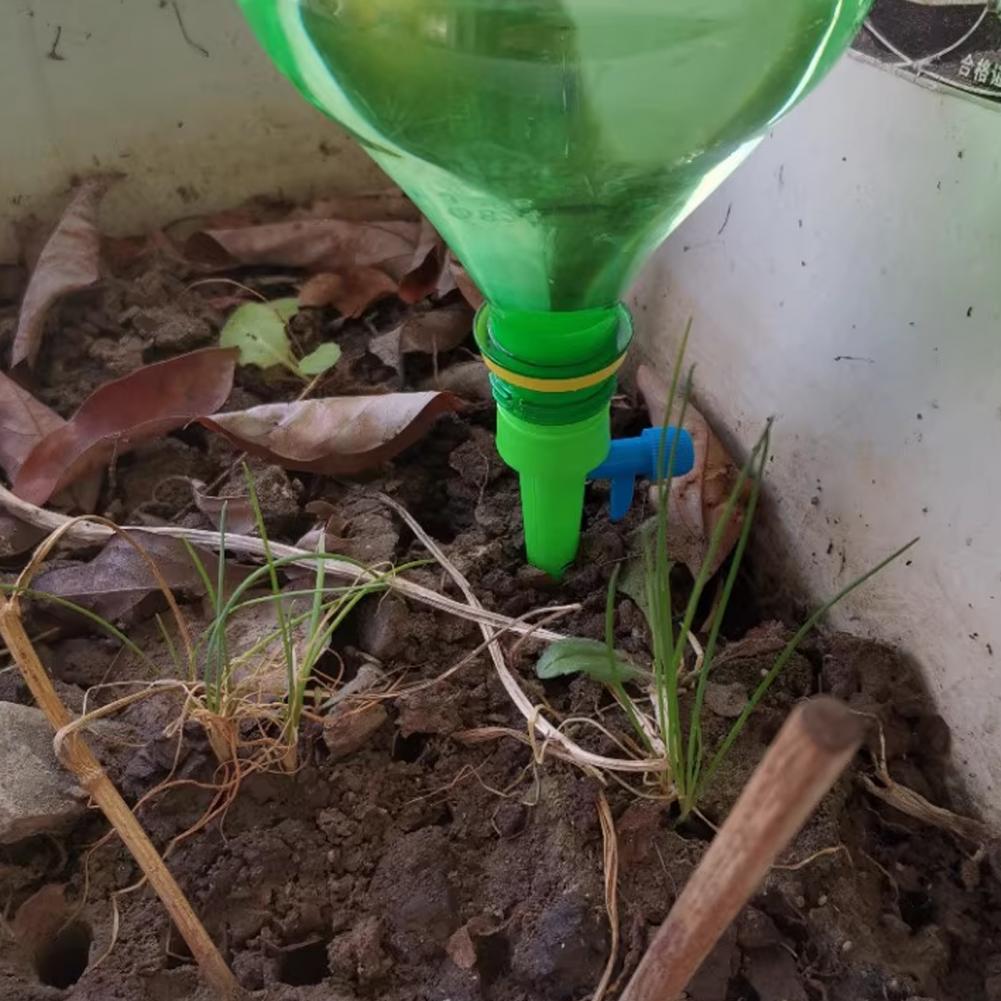 12 шт. Шипы для самополива растений, регулируемые шипы для медленного полива, система капельного полива растений с клапаном регулировки капель