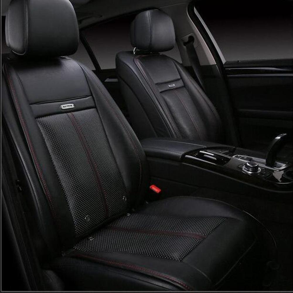 1x 12 В нагреватель и охладитель массажный чехол для сиденья автомобиля с внешним пультом дистанционного управления, вентилируемый вентилятор охлаждения подогрев теплый коврик для сидения