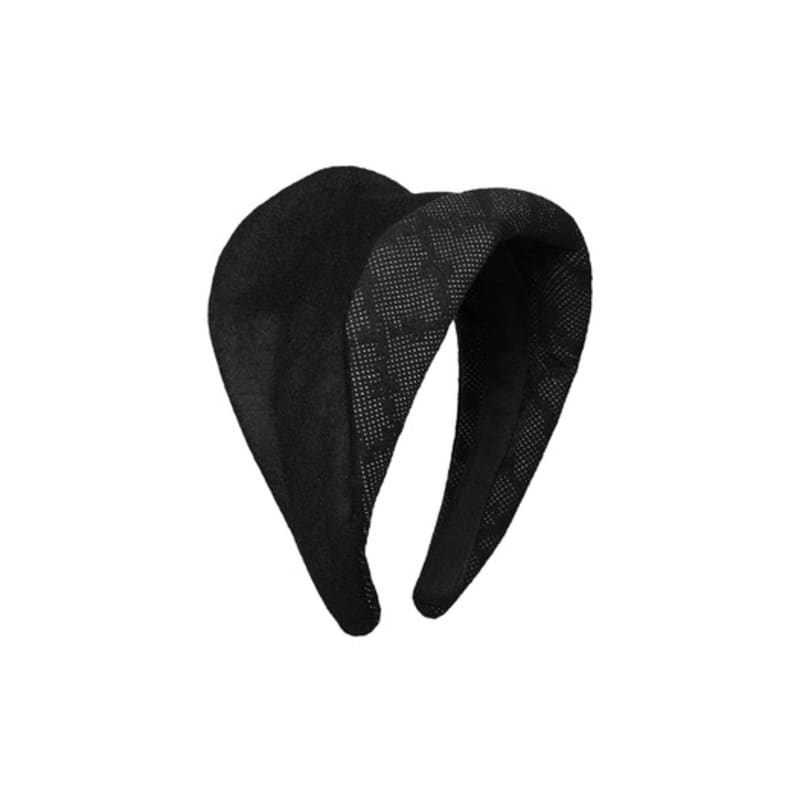 Коричневая шляпка [ободок] Складной фасинатор - Черный