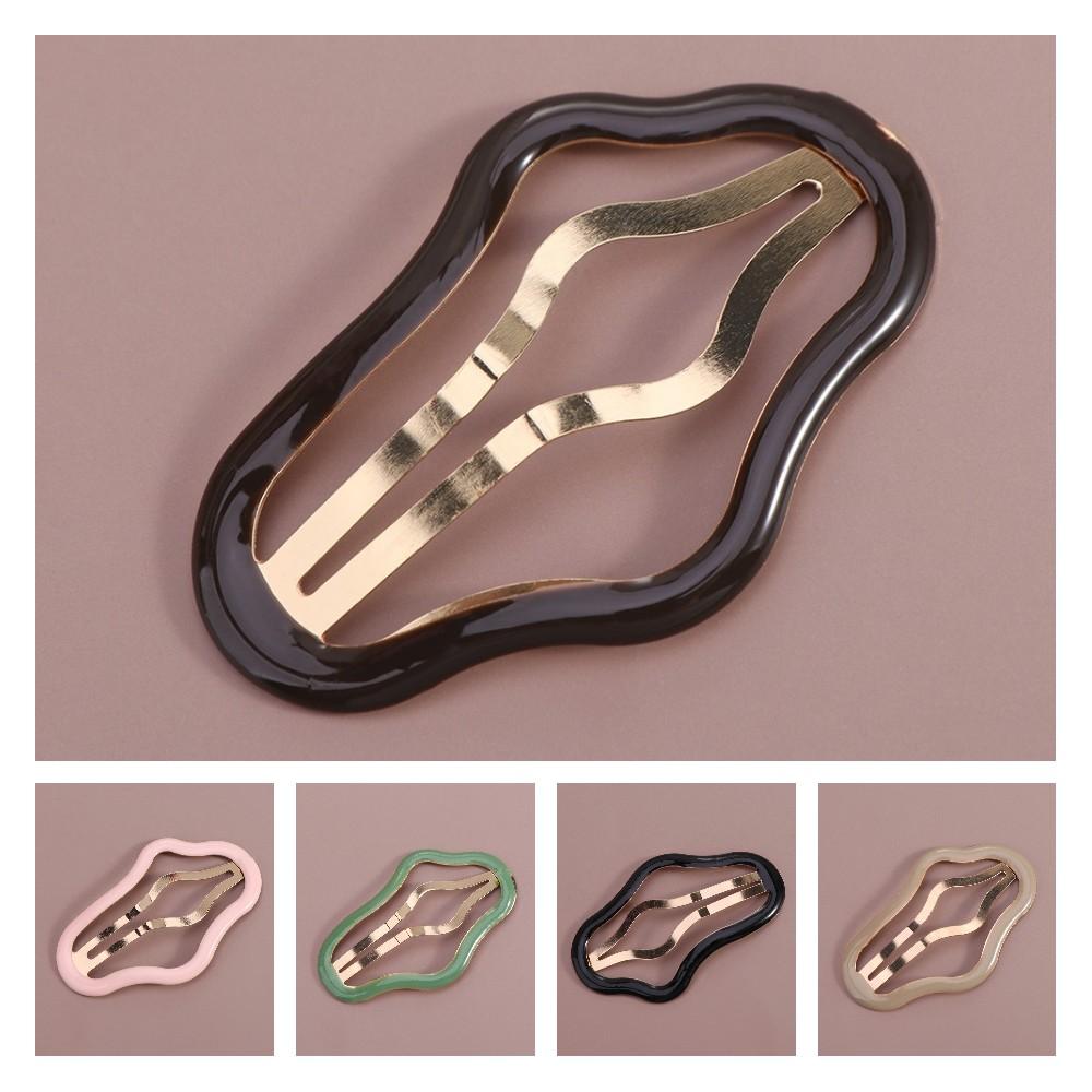 Hollow Cloud Hair Clip Metal Hollow Metal Hairpin Elegant Clouds Bb Clips Party