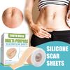 Эффективная наклейка на шрам, умеренный самоклеящийся безопасный силиконовый лист для ремонта шрамов, здравоохранение