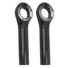 1 Pair Handlebar Ends with Covers Carbon Fiber Handle Grip Ends for 22.2mm Diameter Bar Mountain
