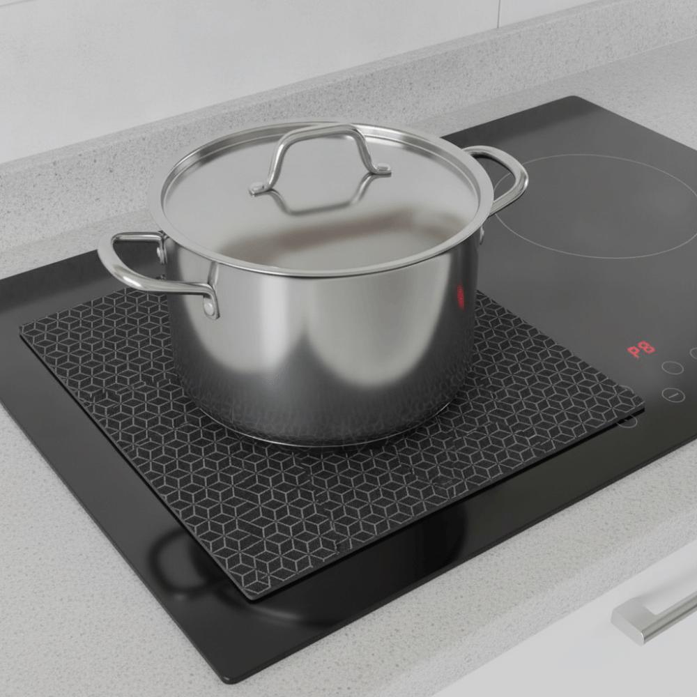 Heat-resistant Induction Cook-top Mat Silicone Cook-top Protector Electric Ceramic Stove