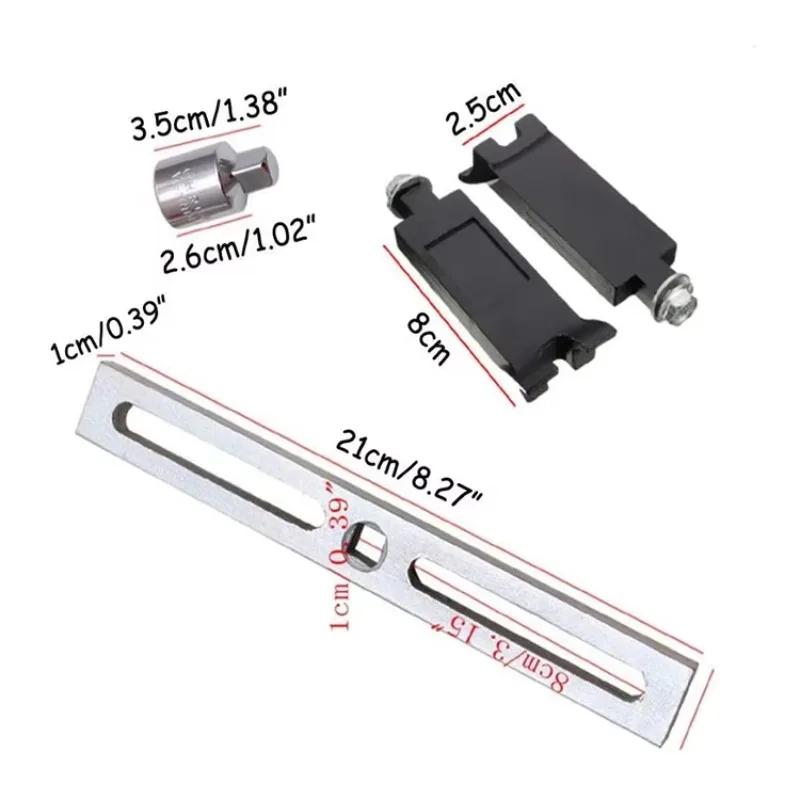 Крышка топливного насоса Крышка бака Ключ Регулируемый Универсальный Ремонтный Ключ Снятие Накидной Ключ Инструмент Для Замены Крышки топливного насоса Инструменты Для Фиксации