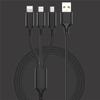 Universal USB Fast Charging Cable 3 In1 Multi Function Cell Phone Charger Cord For  14 For  S22