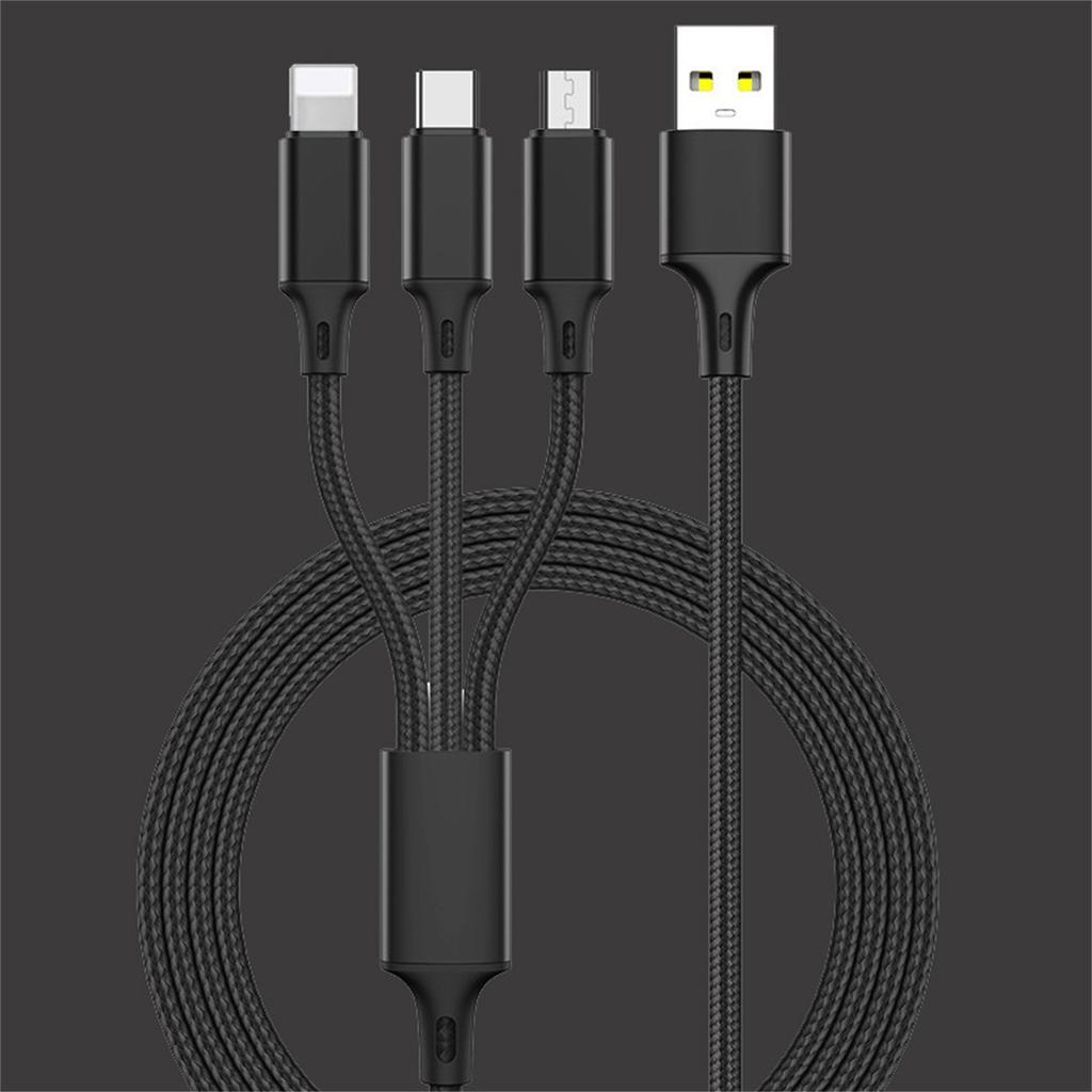 Universal USB Fast Charging Cable 3 In1 Multi Function Cell Phone Charger Cord For  14 For  S22