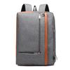 Men Backpacks Cool Bell Nylon/Canvas Male Backpack &Shoulder Bag& Messenger Bag& Handbag 15.6/17.3 Inch Black/Gray CB-5506