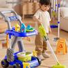 Детская тележка для уборки игровой набор для детей 3-6 лет
