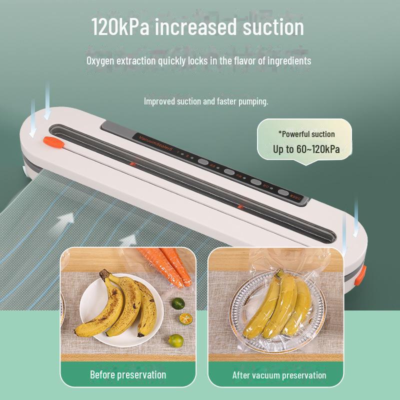 Компактный автоматический вакуумный упаковщик для консервирования продуктов питания