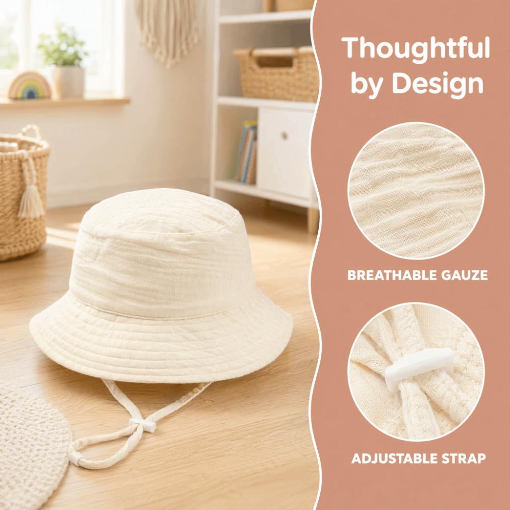 Wide Brim Sun Hat Striped Kids Sun Hat New Children's Sun Hat  Summer Outdoor