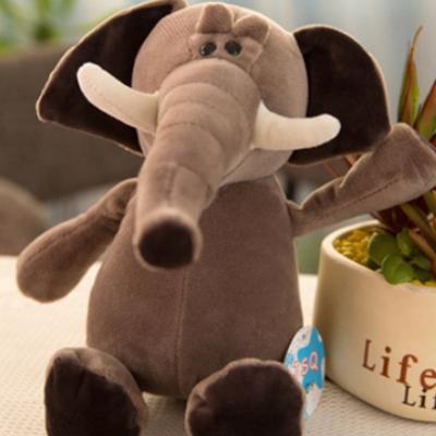 Кукла Haesol Animal Kingdom Attachment, темно-коричневый слон, корейские детские товары