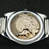 ВОССТАНОВЛЕННЫЕ ВИНТАЖНЫЕ SEIKO 5 AUTO 6309A ЯПОНИЯ МУЖСКИЕ D/D КОРИЧНЕВЫЕ ЧАСЫ 593c-a314867-2