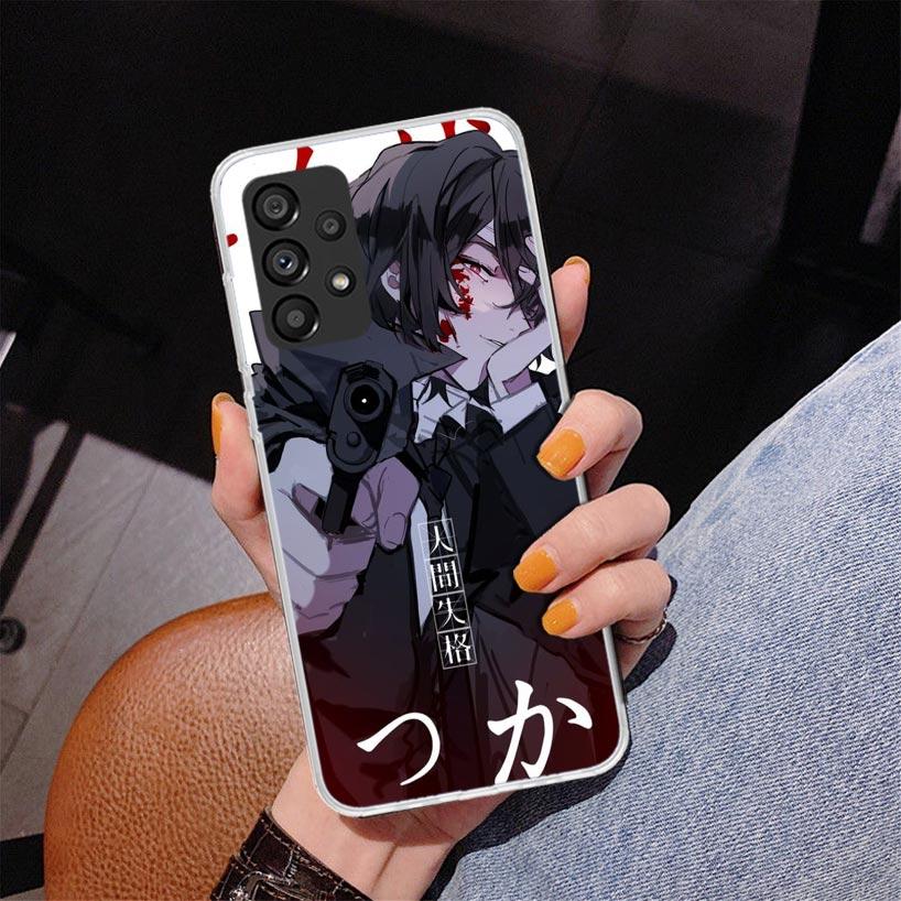Чехол для телефона Bungo Stray Dogs Дазай для Samsung Galaxy A17 A16 A15 A14 A13 A57 A56 A55 A54 A53 A37 A36 A35 A34 A33 A26 A25 A24 A23