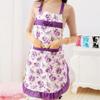 Lace Kitchen Waterproof Bib Female Floral Apron Cooking Bake
