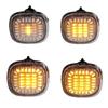 2PCS LED Dynamic Side Marker Turn Signal Light for SKODA Octavia Roomster Rapid Fabia SEAT Cordoba Ibiza Leon for A3 A4 A8
