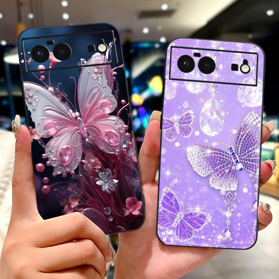 For Google Pixel 6 Case Cute Animals Soft Silicone Phone Cases For Google Pixel 6 Pixel6 Coque Ultra-thin TPU Back Cover Housing