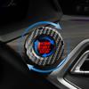 For One Button Start Stop Car Decorative Ring Cover Black ABS Universal Push Engine Protection Car Interior