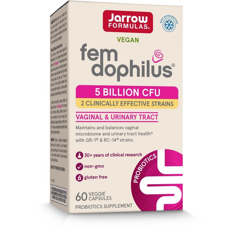 Капсулы Jarrow Women's Fem Dophirus Lactobacillus, 60 таблеток, 1 упаковка
