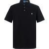 Polo Slim Fit Solid Color Polo Shirt Men Tops Black 710541705-007
