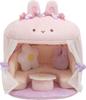 Sumikkogurashi Collection Mysterious Rabbit Garden Scene Plush Toy MY99401 Pink Purple White Yellow
