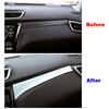 Для Nissan Qashqai J11 X-trail T32 LHD 2014 2018 автомобильная центральная консоль приборная панель панель полоса крышка накладка