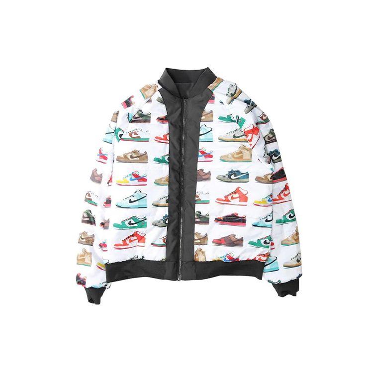 Nike Двусторонняя летная куртка SB Orange Label Dunk ISO, мужская верхняя одежда, черная CV4357-084