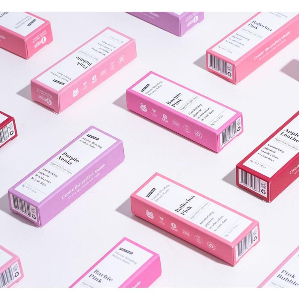 Бальзам для замачивания KeepinTouch Marine Blending Soaking Balm 8 г, розовый пузырьковый, 1 шт.