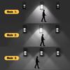 Camping Clamp Lights Solar Motion Sensor Lights Waterproof Outdoor Lights 360° Adjustable Lights Portable Safety Lights