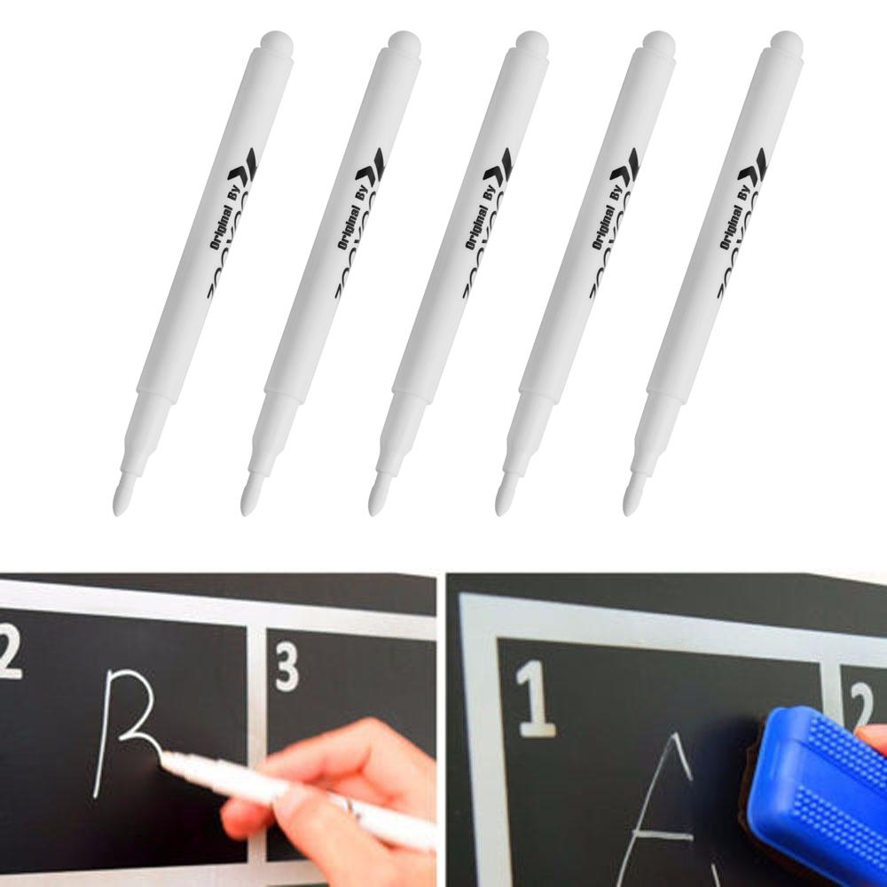 Writing Blackboard Windows Glass Marker Pen White Liquid Chalk Chalkboard