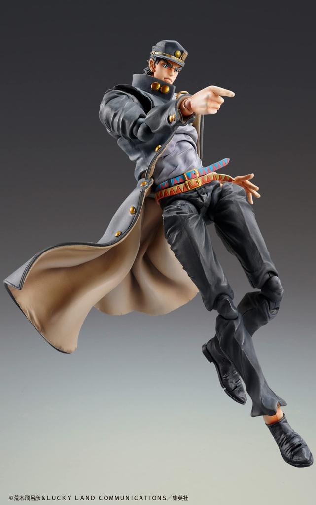Medicos Entertainment Super Figure Movable Bizarre Adventure Part Kujo Approximately 155mm Painted Movable Figure "JoJo's 3" "Jotaro Ver.1.5"