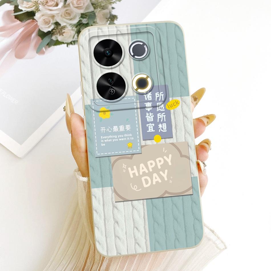 For ITEL P65 Fashion Dusk Beach Painting Phone Case For Itel P671L ItelP65 Shockproof Soft Silicone Covers Bumpers