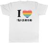 I Love my Grandad Rainbow Heart Unisexs TShirt Tee Gift Top
