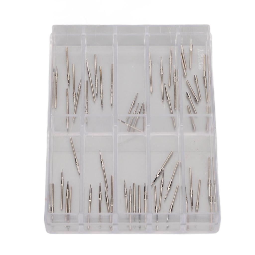 Watch Winding Stems Stainless Steel Wristwatch Extension Rod Bar Set for 2824 2836 2846 Movement