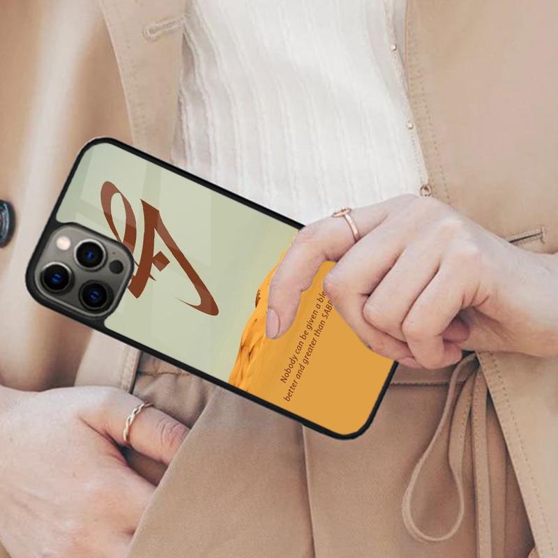 Дизайн 'Сабр Терпение' Магнитный Чехол для Телефона ДЛЯ APPLE iPhone 17 Air 16 14 13 12 Pro Max 15 Plus Беспроводная Зарядка С Чехлом MagSafe