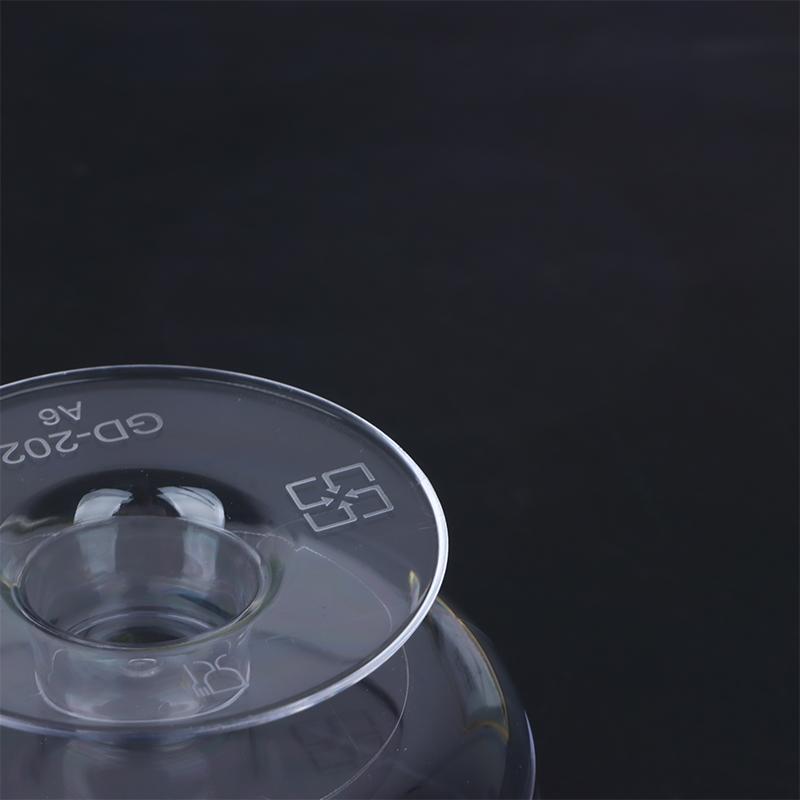 10 шт. креативные прозрачные формочки для десерта в форме лотоса, пластиковый контейнер для мусса