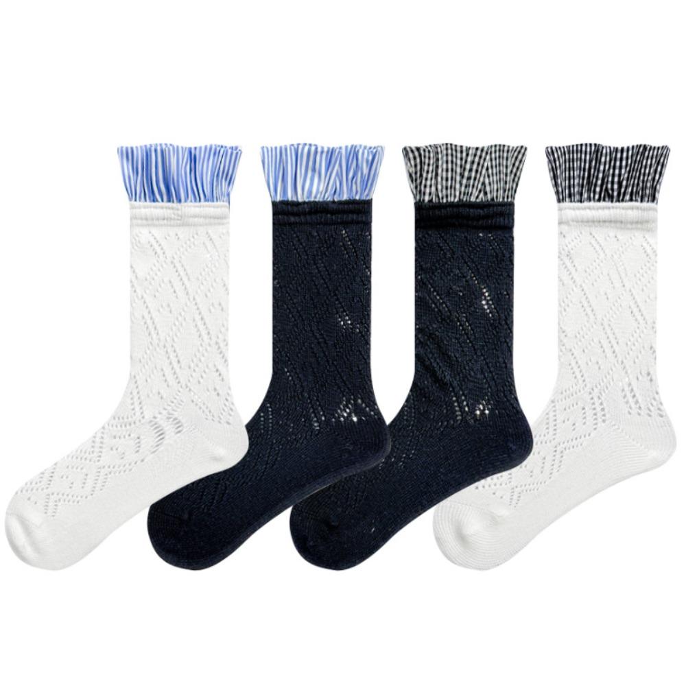 Mesh JK Cotton Socks Ballet Style Short Sock Simple Women Hosiery Lady