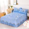 Bed Sheet Lace Skirt Elastic Fitted Double Bedspread Mattress Cover Home Pillowcase Bedding Set Bedsheet