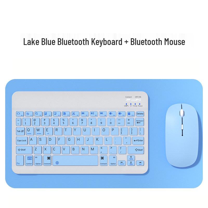 Универсальная беспроводная Bluetooth-клавиатура и мышь для планшетов, телефонов и iPad