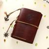 Notebook Classic Retro Style Replaceable Blank Paper Notepad Leather Diary Book Notebook Sketchbook