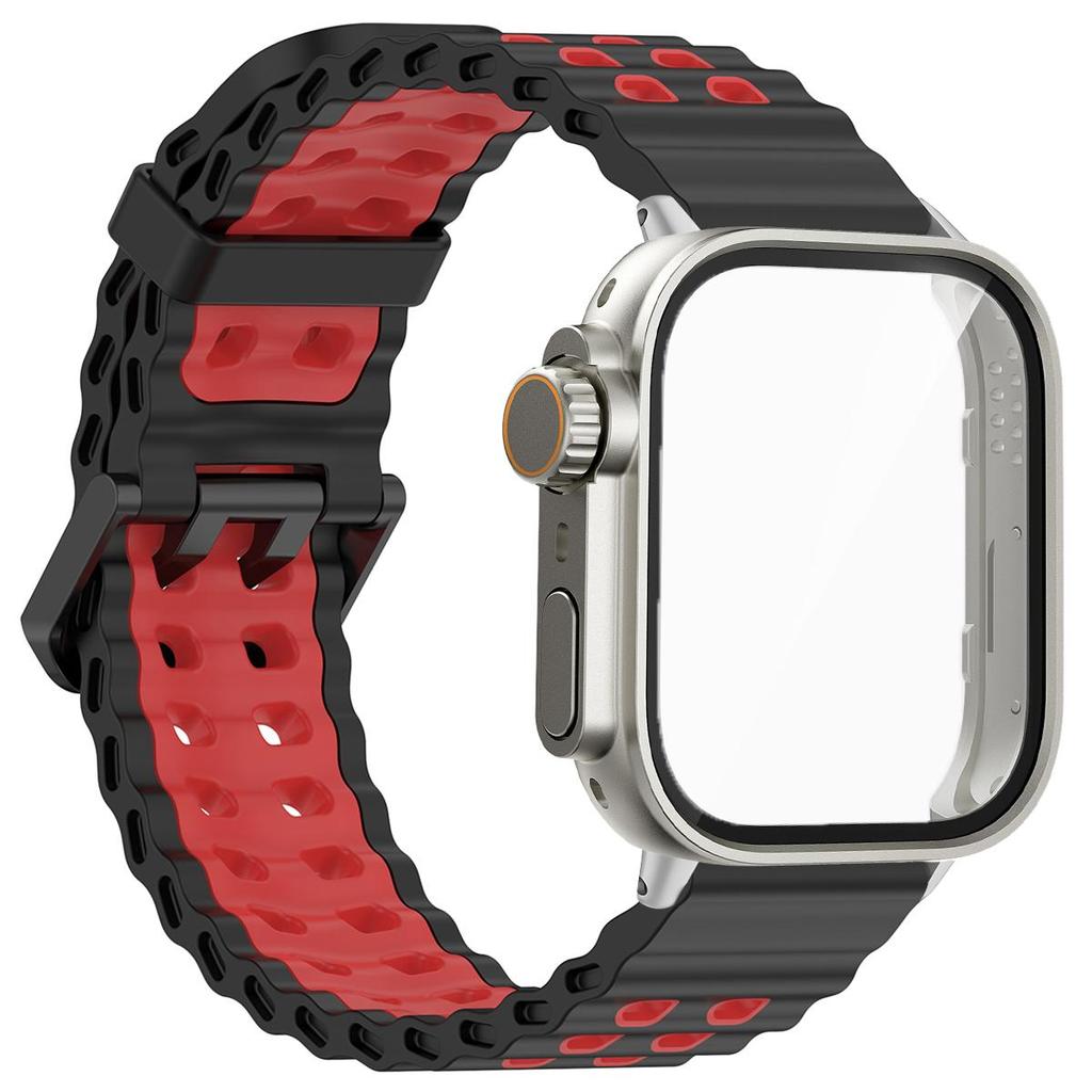 Морской ремешок+ПК чехол для Huawei Watch Fit4 4 Pro Двухцветный ремешок Ghange To Ultra Чехол для Huawei Fit 3 Аксессуары для умных часов