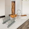 Drain Rack Multipurpose Detachable Draining Pot Lid Cutting Board Drying Rack