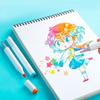 30 Colors Alcohol Markers Set Double Tipped Colored Pens Fine Point Art Markers Packed in Cloth Bag for Kids Adult Coloring Drawing Illustrations Art