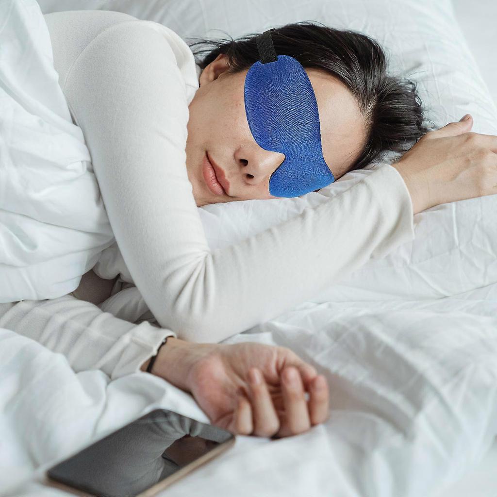 Comfortable Sleep Eye Mask Three Dimensional Eye Mask for Women Men 12Pcs
