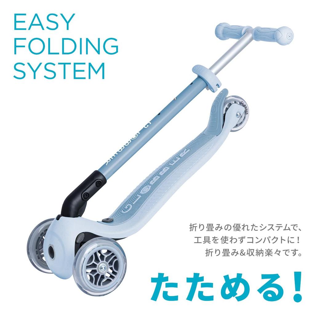 GLOBBER Kickboard для игр на открытом воздухе для детей, самокат Go Up ECO Berry WLGB694510