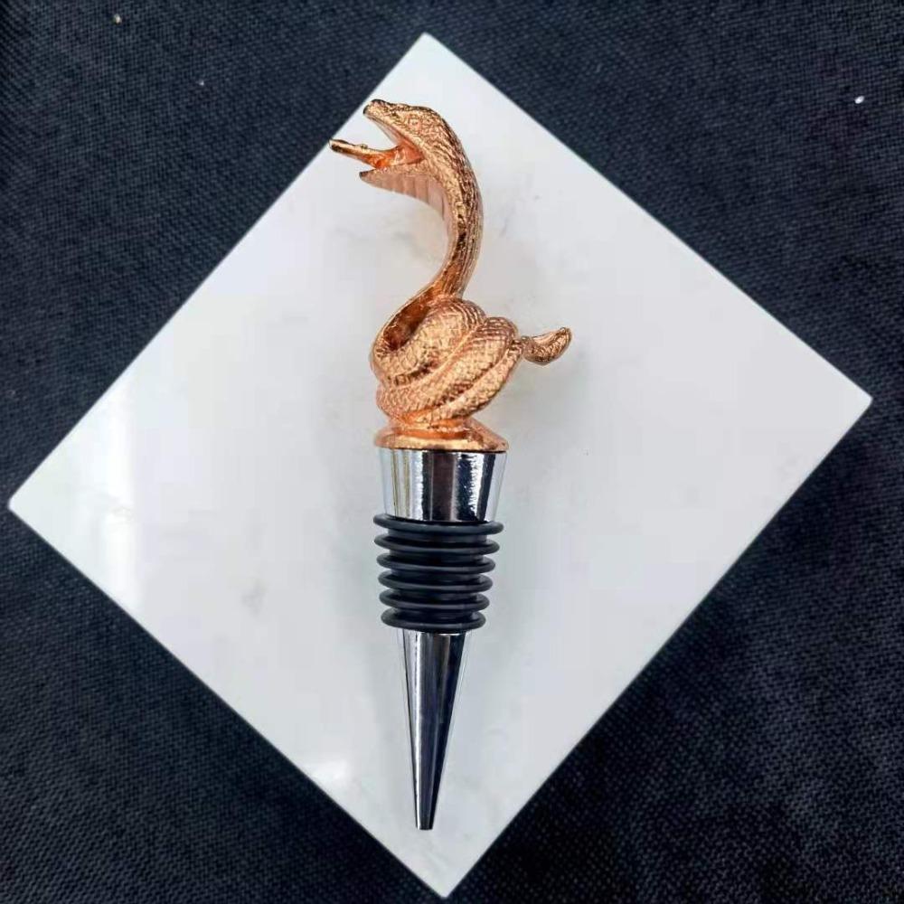 Орнамент для бутылок, пробки из цинкового сплава, аэраторы для вина, уникальная змея для выливания вина, кухонные принадлежности