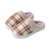2025 New Cotton Slippers Autumn and Winter Couples Thick Bottom Piled Thickened Wear-resistant Home Warm Cotton Slippers