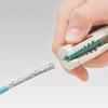 Tool for stripping insulation from telecommunications cables