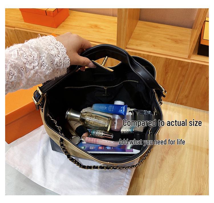 Vintage 2025 Diamond Lattice Hobo Tote: Large Capacity Casual Crossbody Shoulder Handbag