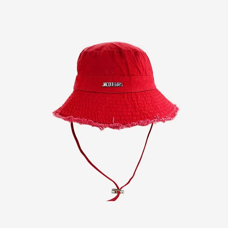 Women's Candy Color Wide Brim Fisherman Hat with Full Face Cover